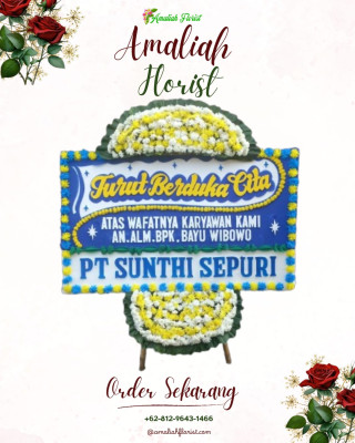 Papan Bunga Duka di Dukun